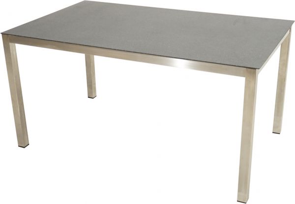 Tisch Tribeca Edelstahl 150x90 Cm